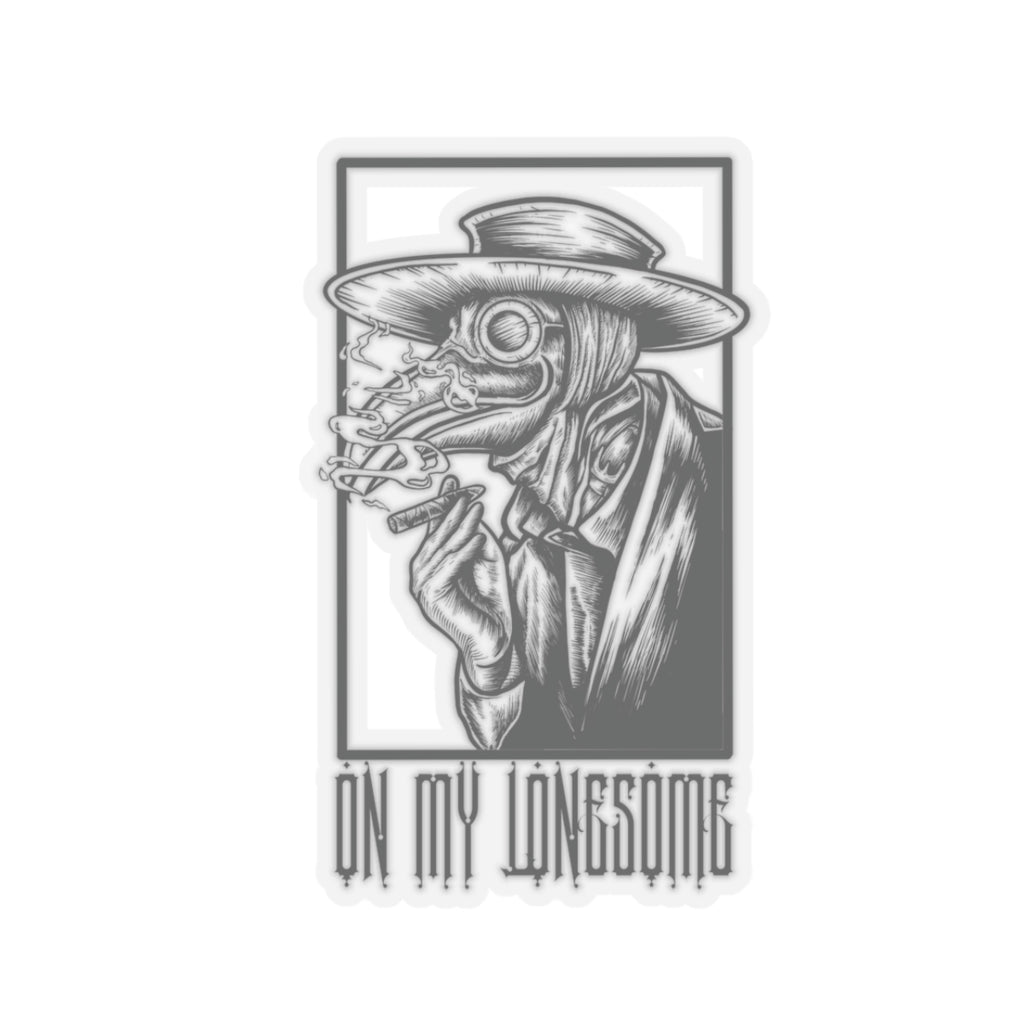 "On  My Lonesome" Kiss-Cut Sticker
