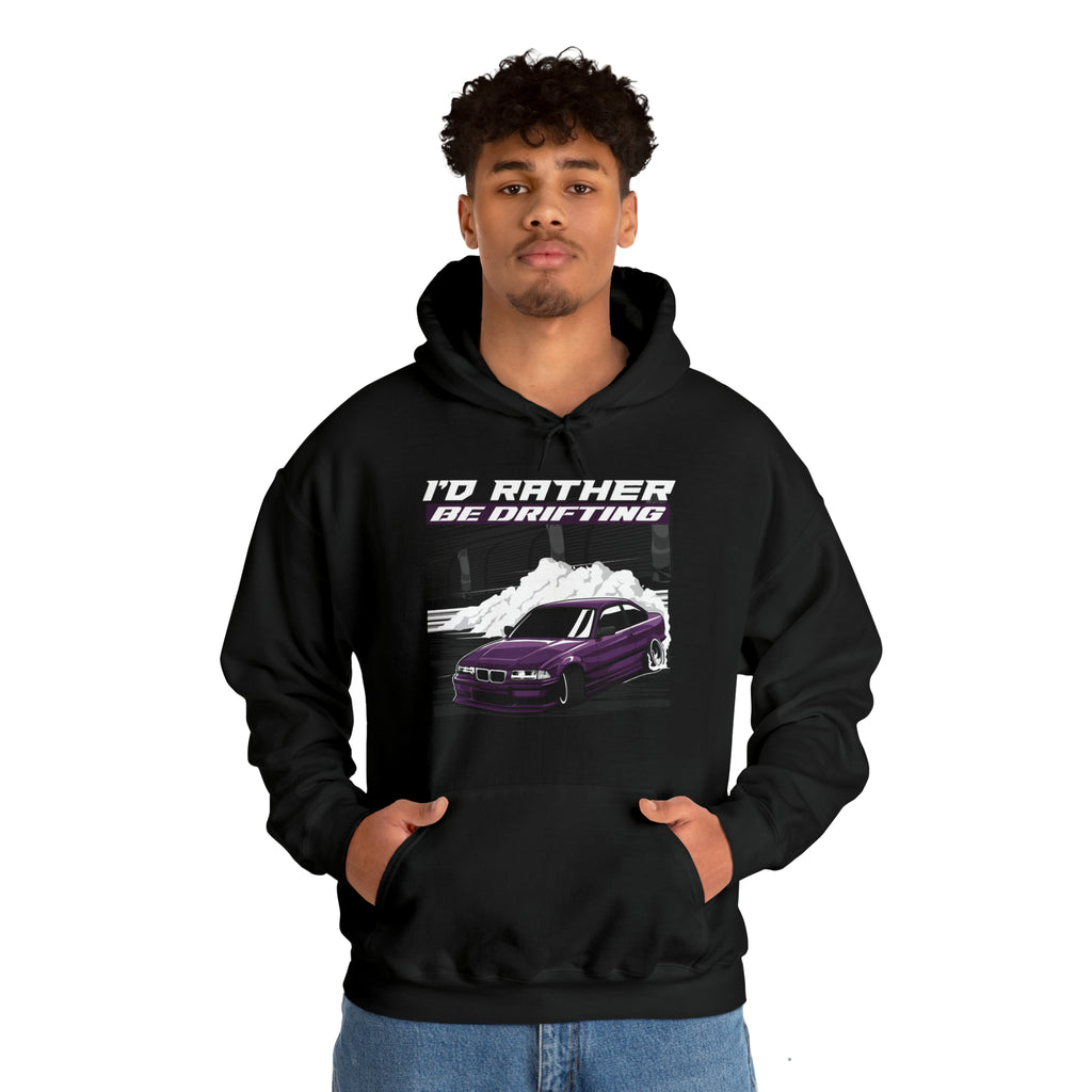 "I'd Rather Be Drifting" Hooded Sweatshirt