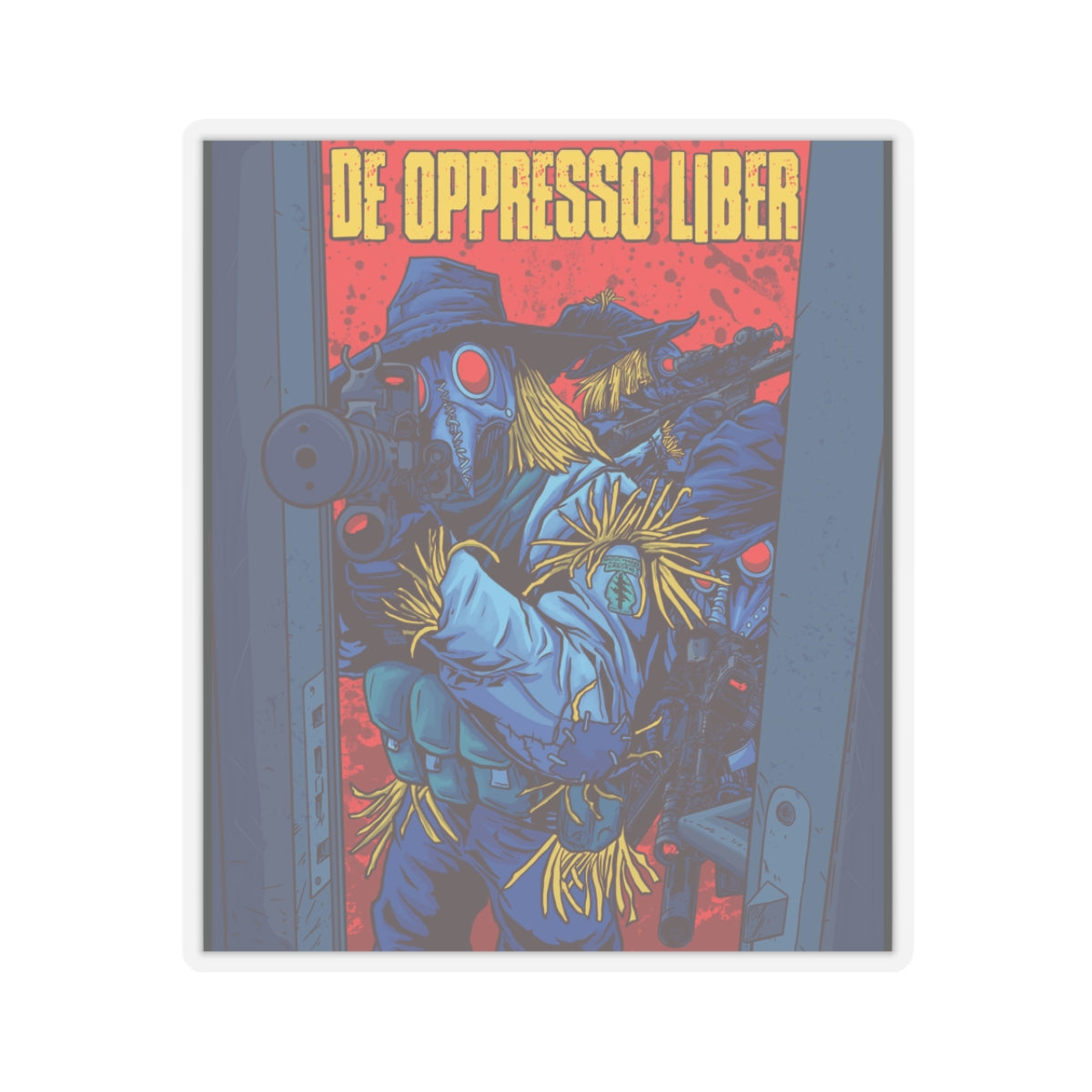 "Plague  Ops" Kiss-Cut Sticker