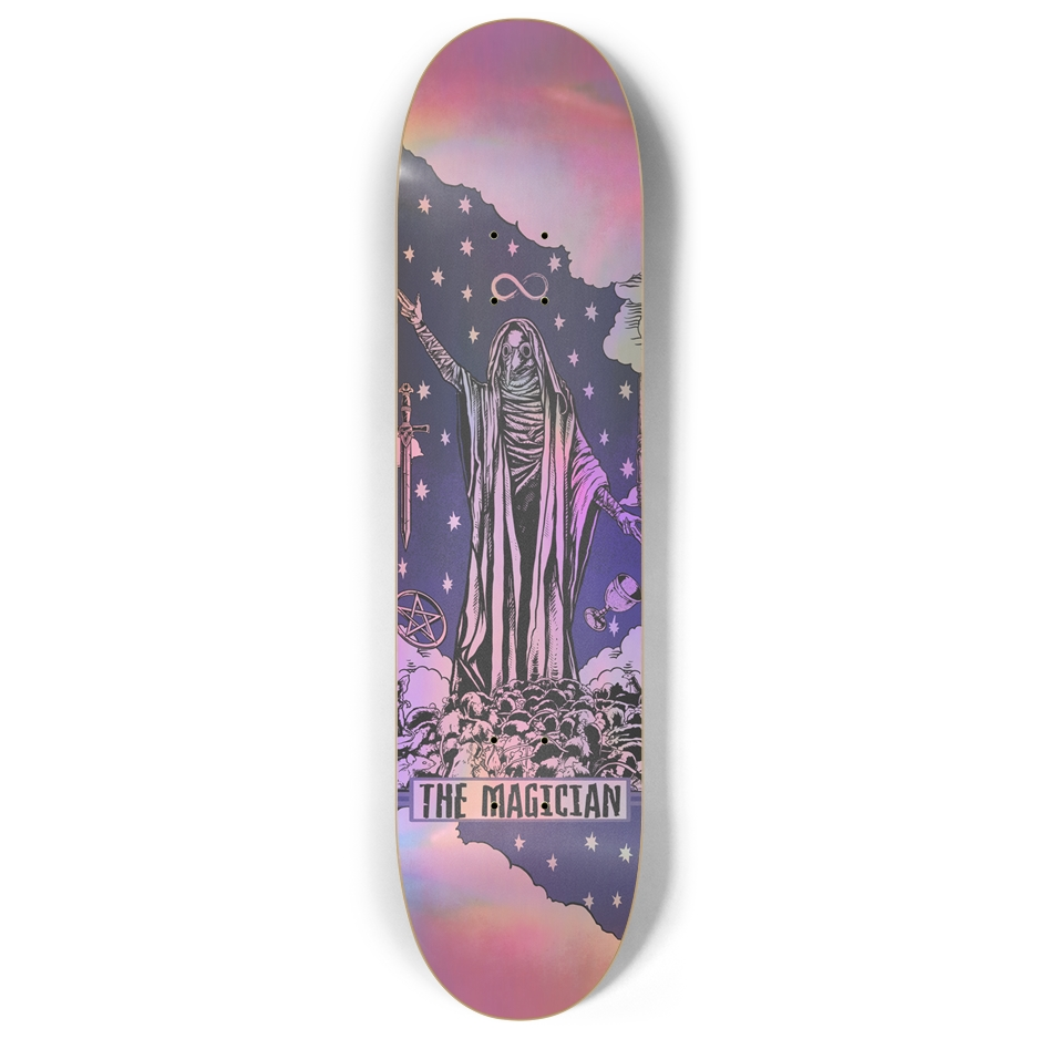 "The Magician" skate deck