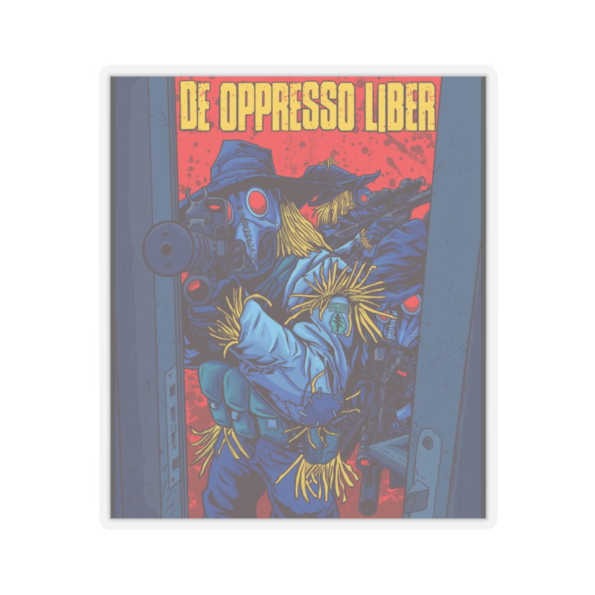 "Plague  Ops" Kiss-Cut Sticker