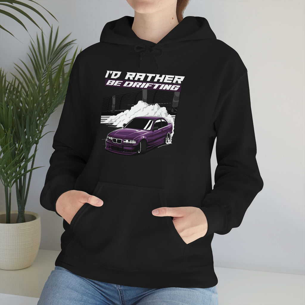 "I'd Rather Be Drifting" Hooded Sweatshirt