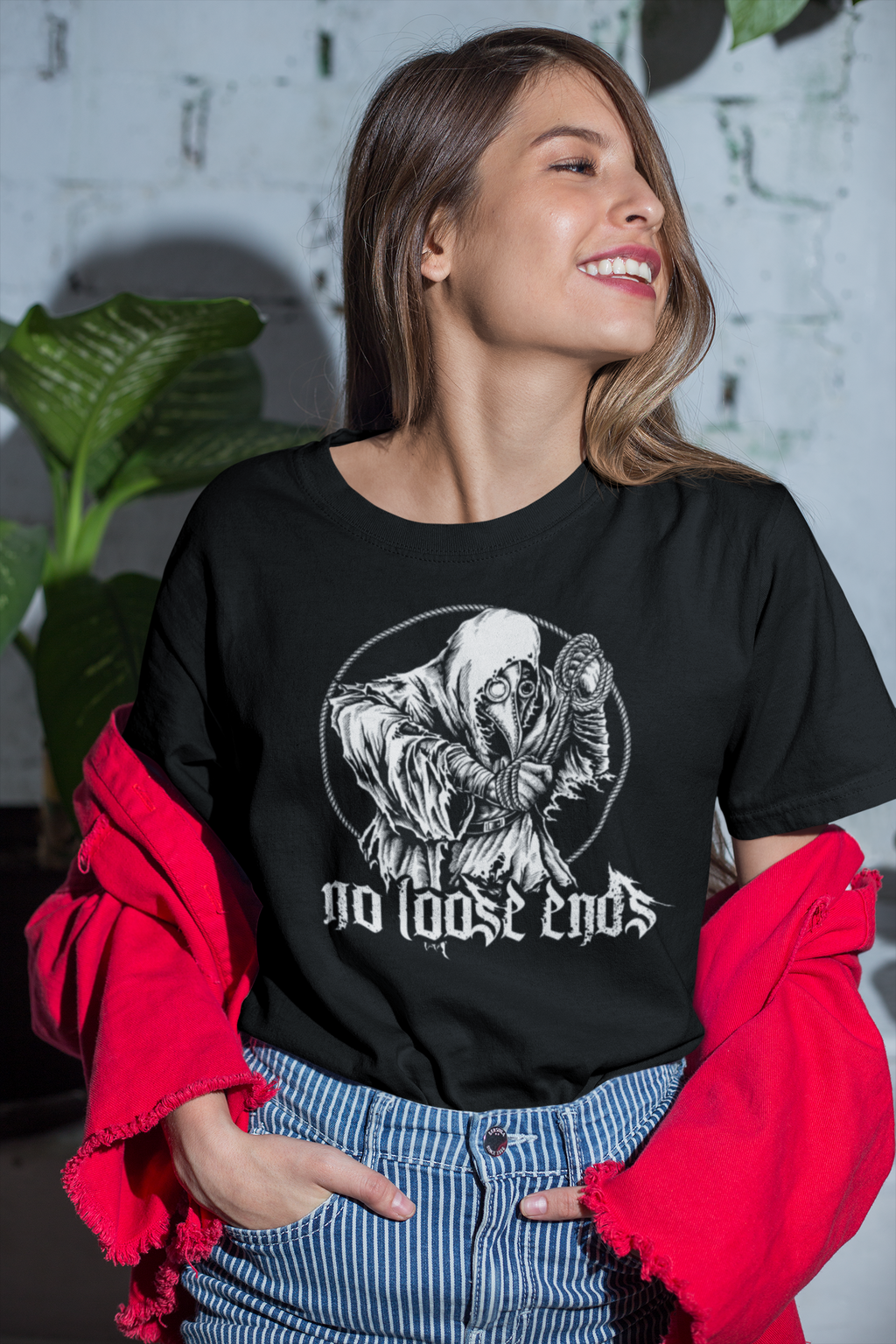 "No loose ends" Unisex Jersey Short Sleeve