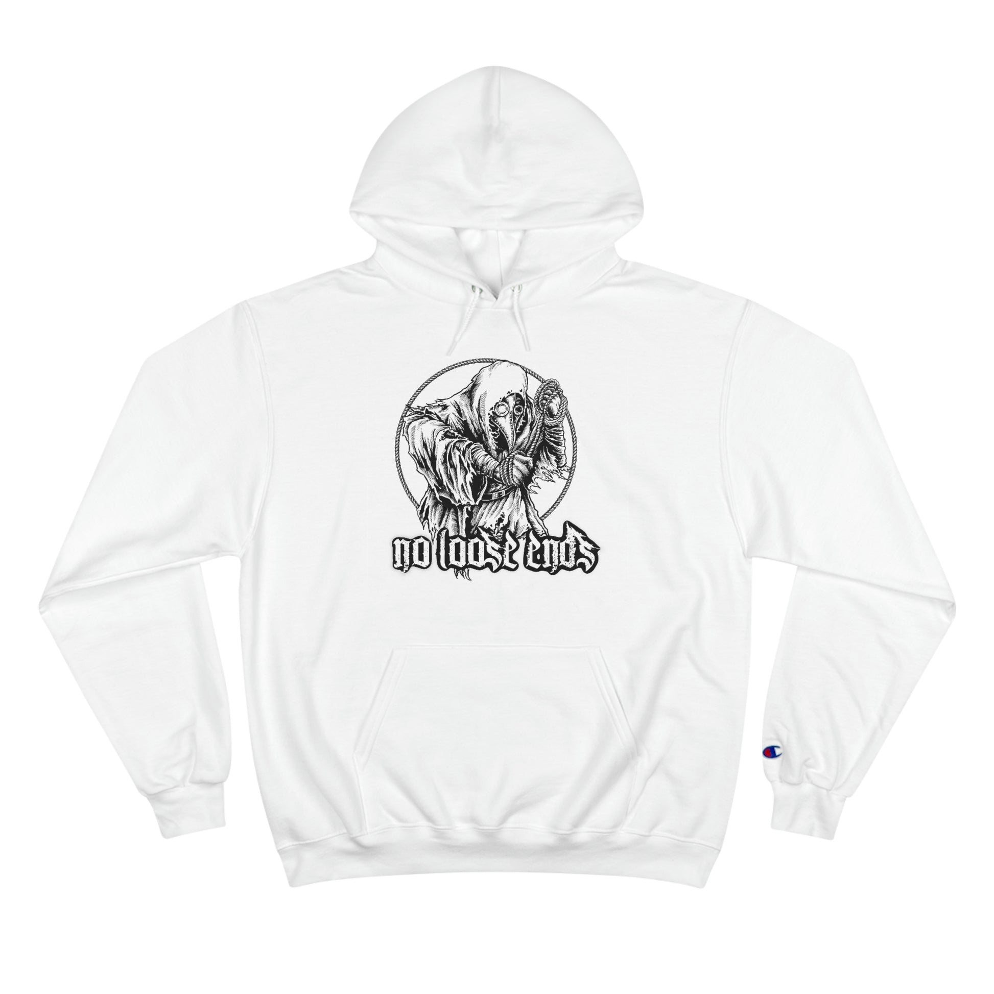 "No loose ends" Champion Hoodie